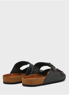 Robert Wood Buckle Details Sandals  - Image 3