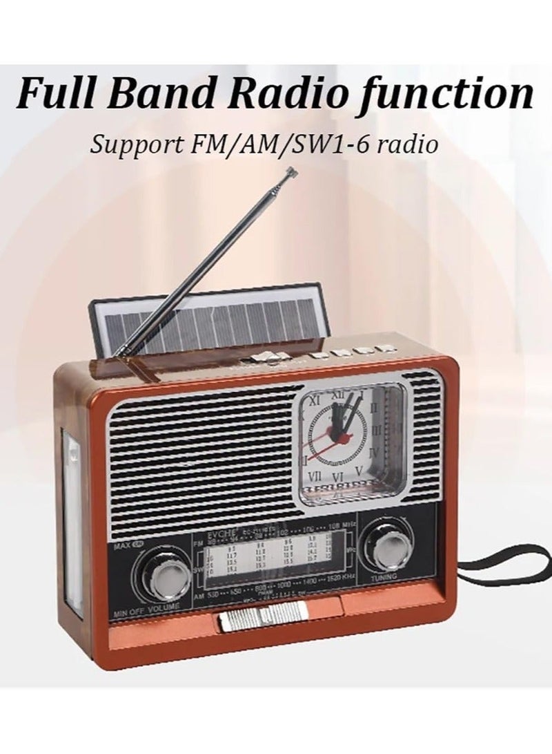 إيفتشي راديو يعمل بالطاقة الشمسية محمول يعمل بتقنية البلوتوث - Image 3