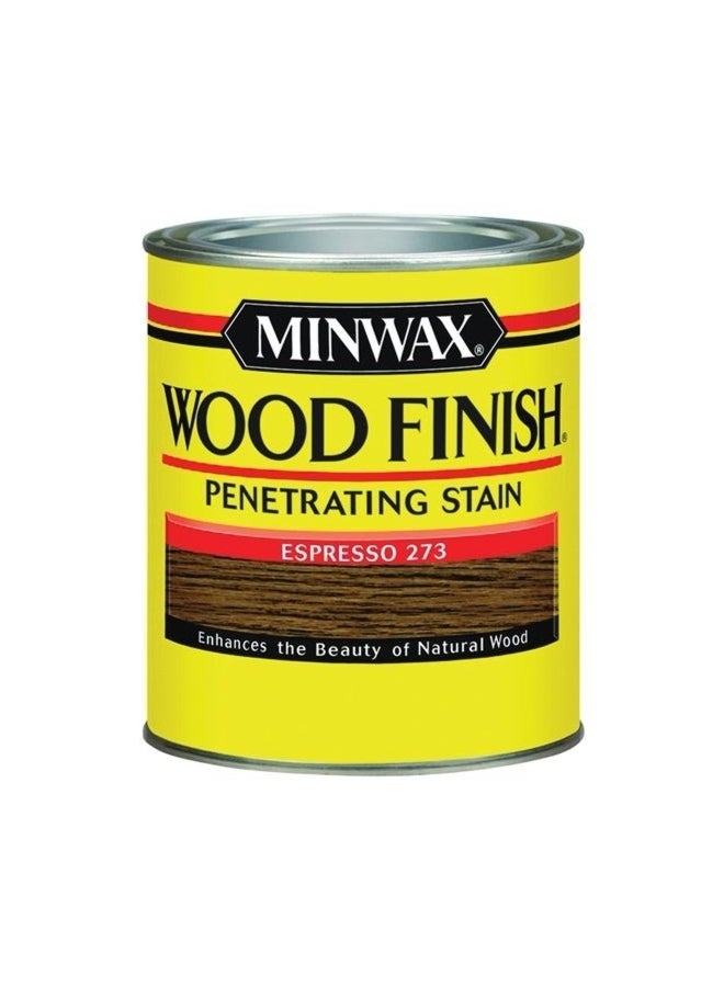 Minwax Wood Finish Oil-Based Quick Drying Penetrating Stain Espresso 1qt 700504444