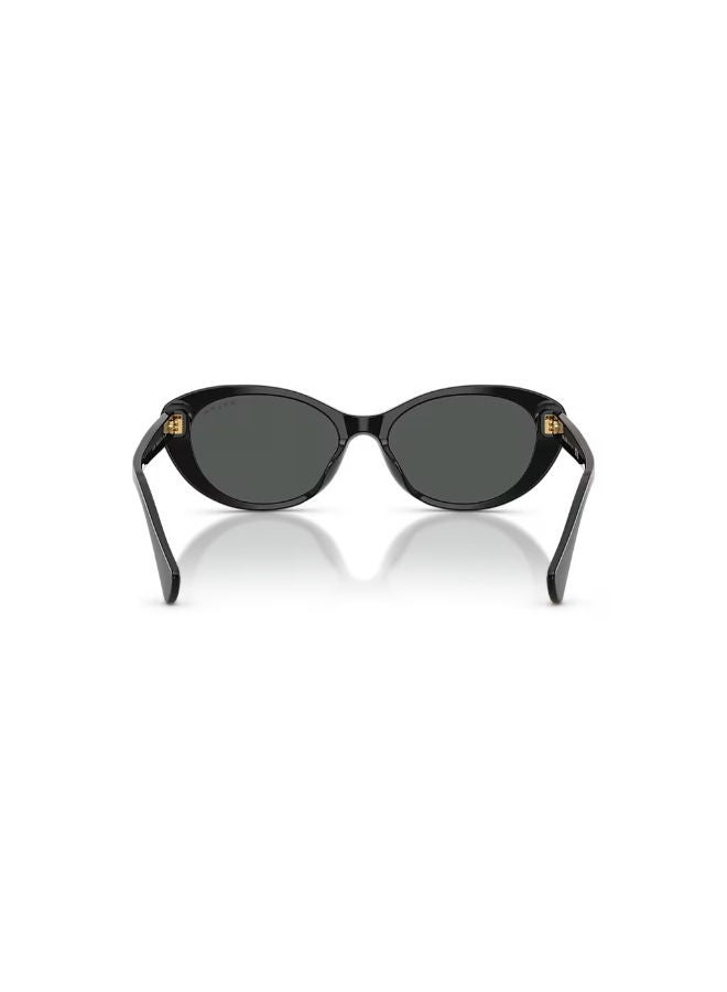 RALPH Full Rim Women Oval Sunglasses 53 0RA5350U - Image 4