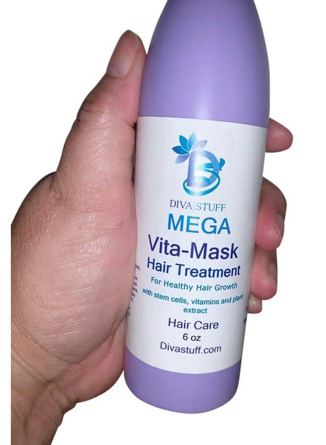 Diva Stuff Mega Vitamask Hair Treatment With Stem Cells Vitamins And Plant Extracts For Thinning Or Damaged Hair And Hair Loss By Diva Stuff - Image 3