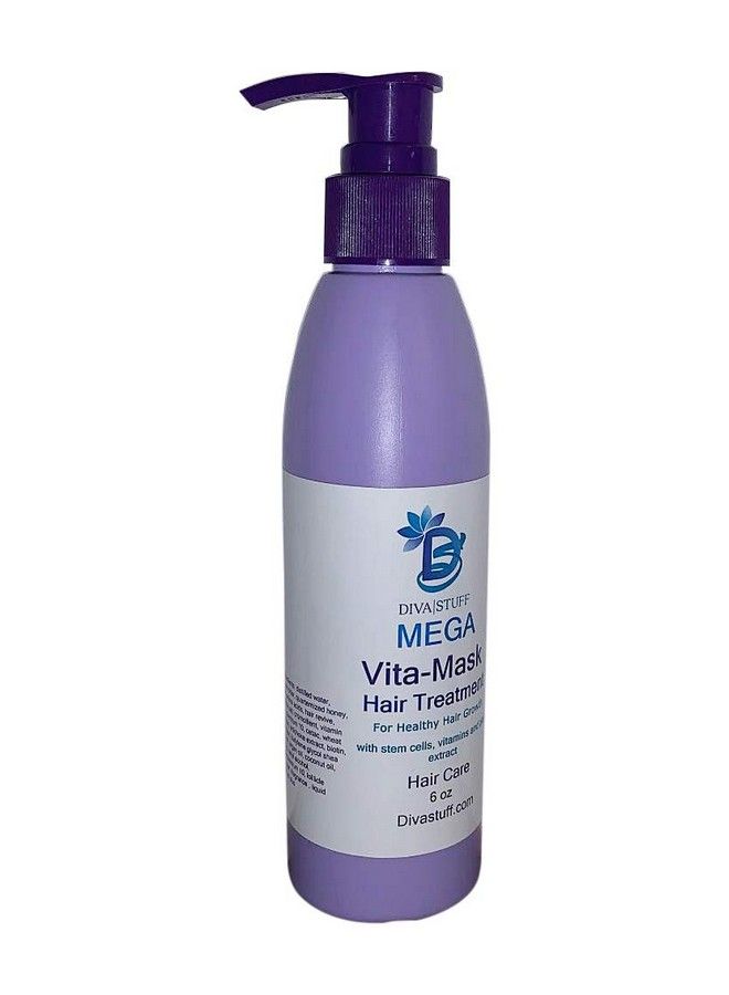 Diva Stuff Mega Vitamask Hair Treatment With Stem Cells Vitamins And Plant Extracts For Thinning Or Damaged Hair And Hair Loss By Diva Stuff - Image 2