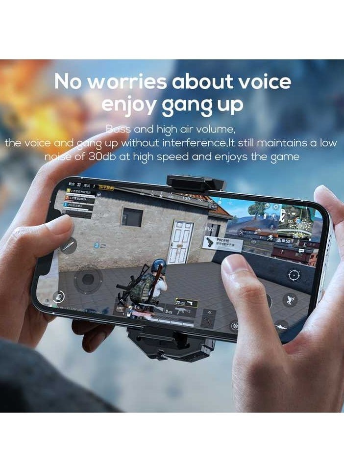 JAJEEK DLA5 Wireless Phone Cooler – Portable Cooling Fan for Gaming, 1200mAh Battery, Wireless Design, Easy to Use, Reduces Device Overheating, Enhances Gaming Performance  - Image 3