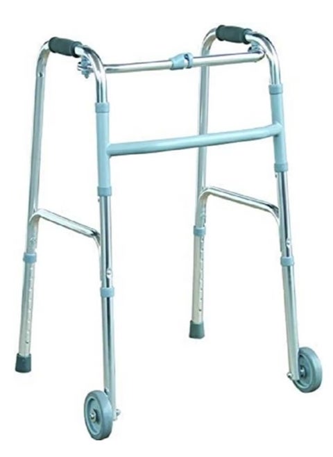 Fixed folding Walker Frame Front Castor Wheels To Use All Around