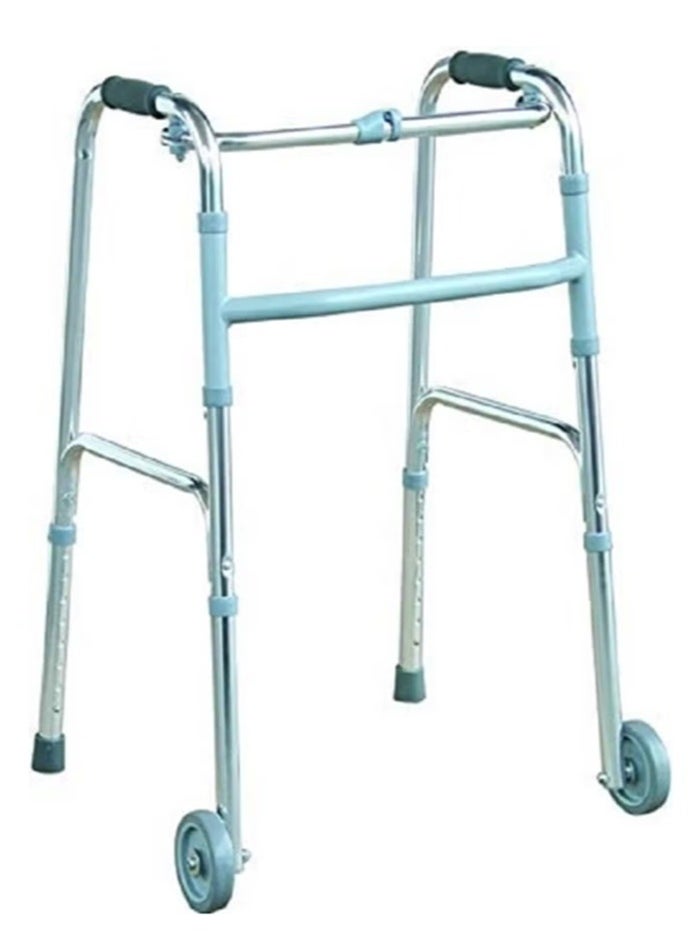 Fixed folding Walker Frame Front Castor Wheels To Use All Around