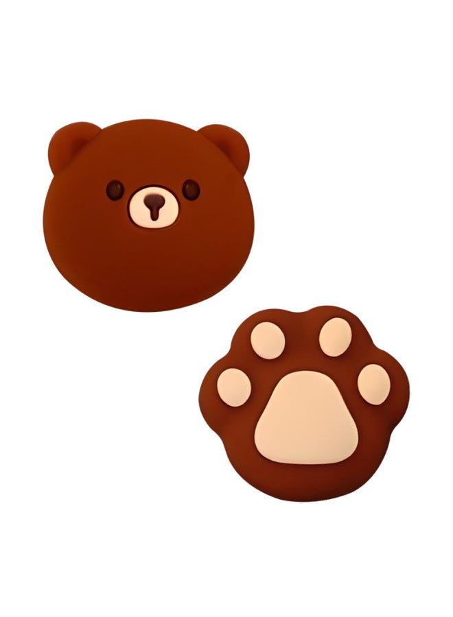 PS5 Rocker Cap NS Pro Rocker Cap Button Cap Xbox Gamepad Silicone Cap Bear Protection Cap-Product Color:5 (pack Of Two, Non-returnable And Non-exchangeable)  - Image 1