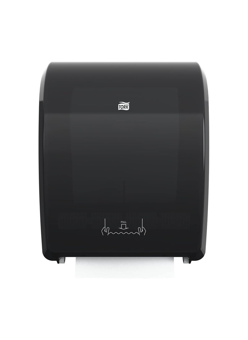 Tork Tork 772828 Mechanical Paper Towel Dispenser 1595 Width x 1232 Length x 932 Depth Black Case of 1 Dispenser  - Image 1