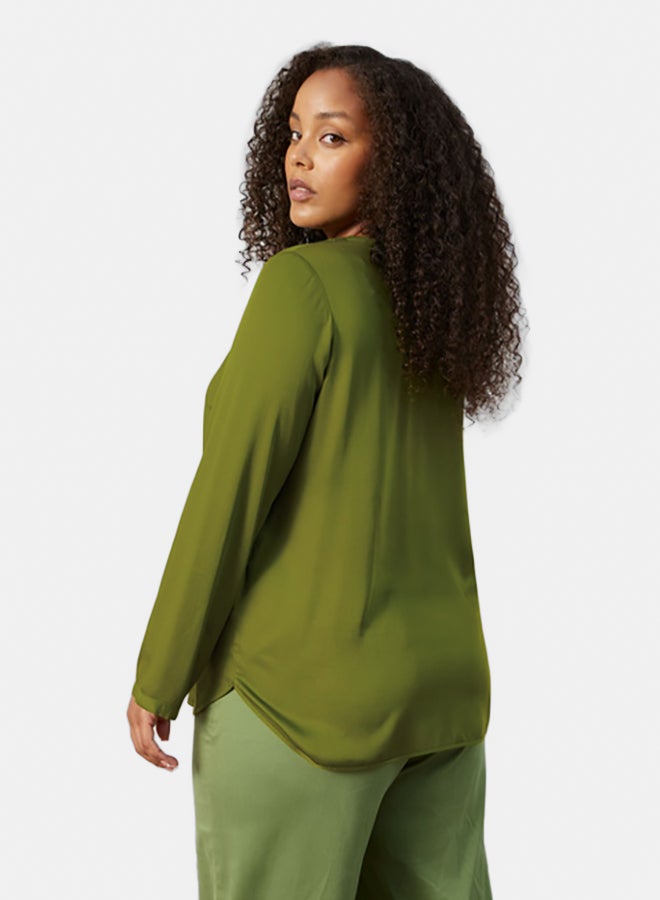 GERRY WEBER Blouse Made Of Shimmering Satin  - Image 2