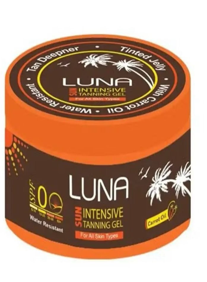 Luna luna tanning gel for all skin types 130 gm