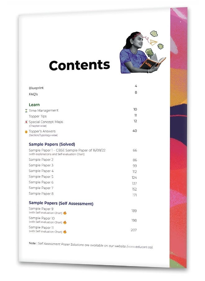 Educart CBSE Class 12 PHYSICS Sample Paper 2023 (Complete Syllabus with Exclusive Topper Answers and Marks breakdown for 2022-23 Board Exams)