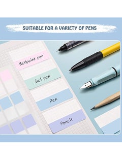 SYOSI Sticky Index Tabs File, Flags Writable Colored Page Markers for Reading Notes, Labeling and Organizing Documents, Papers, Folders, Books (Three Sizes) 420PCS  - Image 2