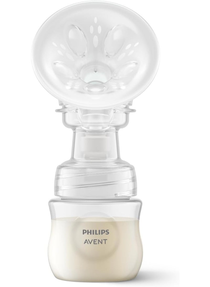 Philips Avent Essential Manual Breast Pump SCF417/11 with Silicone Massage Cushion, BPA Free - Image 3