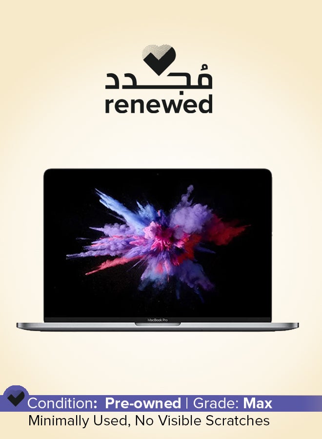 ابل  مجدد - لابتوب ماك بوك برو (2019) بشاشة 13.3 بوصة، مع معالج إنتل كور i5/الجيل الثامن/ذاكرة 8 جيجابايت/قرص صلب SSD بسعة 256 جيجابايت/رسومات مدمجة بسعة 1.5 جيجابايت - Image 1