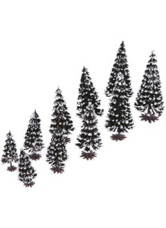 Snow Pine Tree for Park Railway Model Trees Scenery 1:70-1:200 N HO TT Scale