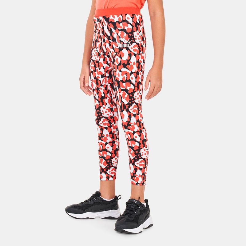 PUMA Kids' Alpha Allover Print Leggings (Older Kids) - Image 1