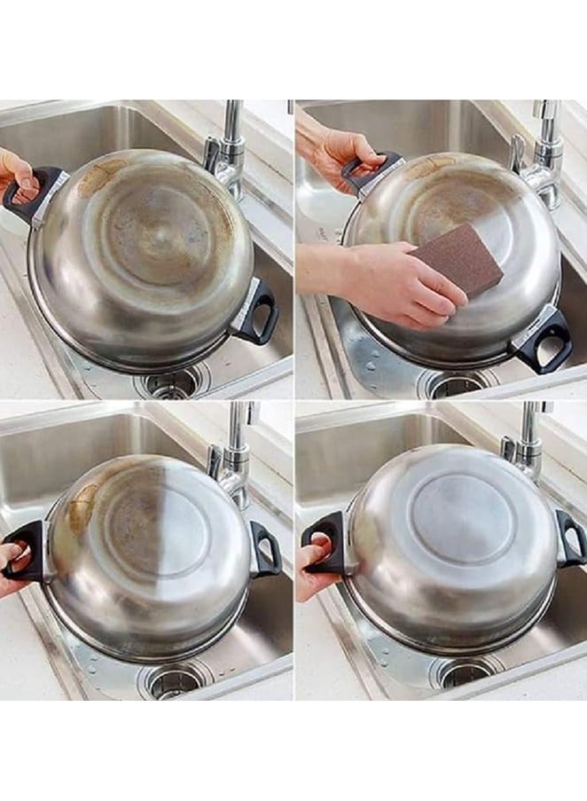 Spaceshoop Carbon Sponge Magic Cleaning Sponge Brown - Image 2