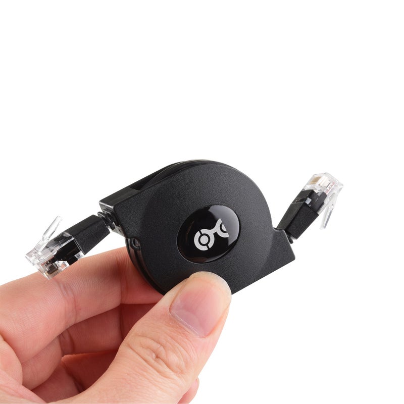 Cable Matters 2-Pack Retractable Ethernet Cable 3ft (Retractable Cat 5e Cable, Cat5e Cord) Supporting 10/100/1000 Mbps Gigabit Ethernet - Image 4