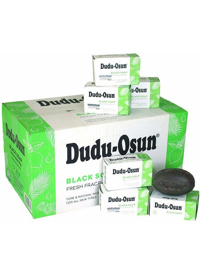 Dudu-Osun دودو أوسون صابون أسود أفريقي (24 قطعة) - Image 1