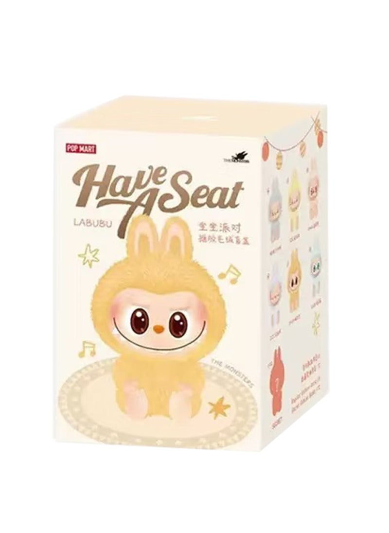 Bubble Mart Labubu Generation 1 And 2 Generation Heart Macaron Vinyl Face Blind Box Plush Doll Toy Ornaments-Specifications:A Random One Of The  1 or 2 Generation-Color:High Quality