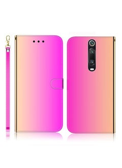 HuHa Case Cover For Xiaomi Redmi K20 / K20 Pro / Mi 9T / Mi 9T Pro Imitated Mirror Surface Horizontal Flip Leather Case with Holder & Card Slots & Wallet & Lanyard Gradient Color 