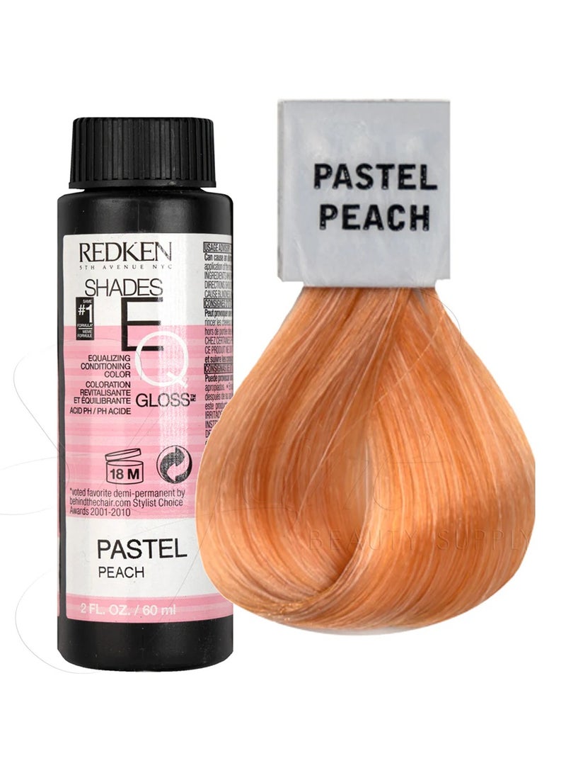 Redken Shades EQ Gloss Demi-Permanent - Pastel Peach - Image 1