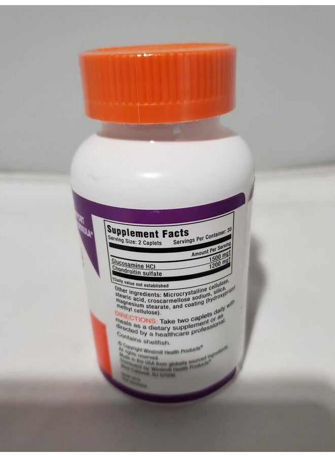 Glucoflex Glucosamine and Chondroitin Triple Strength, By Windmill - 60 Capsules - Image 2