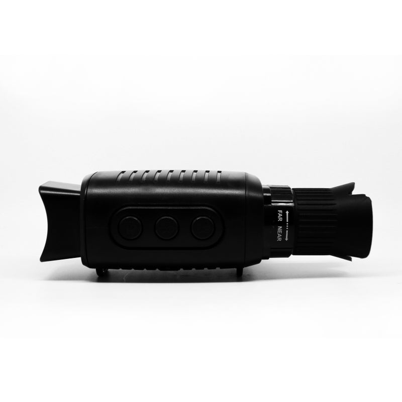 Outdoor Night Vision Device Infrared Optical Night Vision Monocular Device 10 Languages 5X Digital Zoom Photo Video Playback 500~1000M Full Dark Viewing Distance for Outdoor Hunt Boating - Image 2