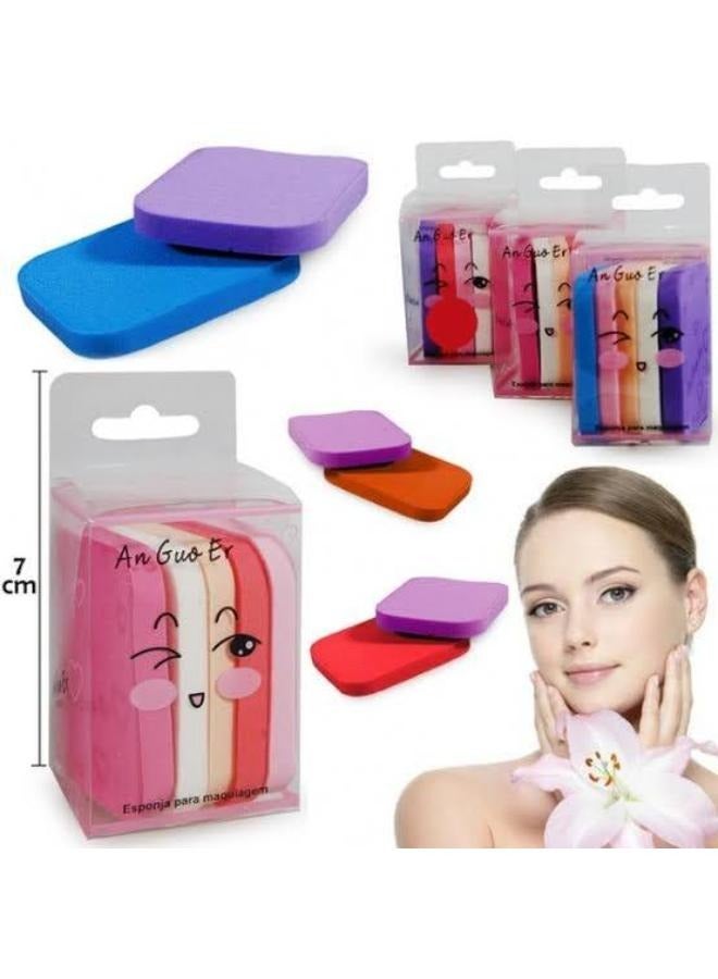 5-in-1 Professional Powder Makeup Sponge – Flawless Finish & Versatile Application. - Image 2