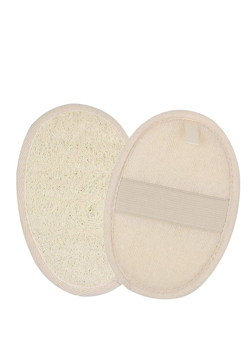 3PCS Natural Loofah Sponge Body Scrubber - Image 5