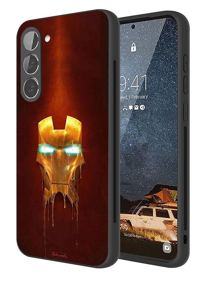 Tolwak Samsung Galaxy S23 Plus 5G Protective Case Cover Iron Man Marvel Comics - Image 1