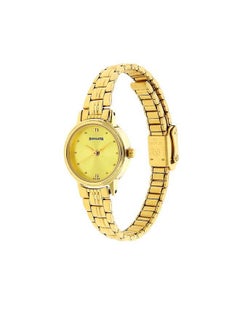 Sonata Round Shape Metal Analog Wrist Watch 8096YM02 23mm Golden  - Image 1