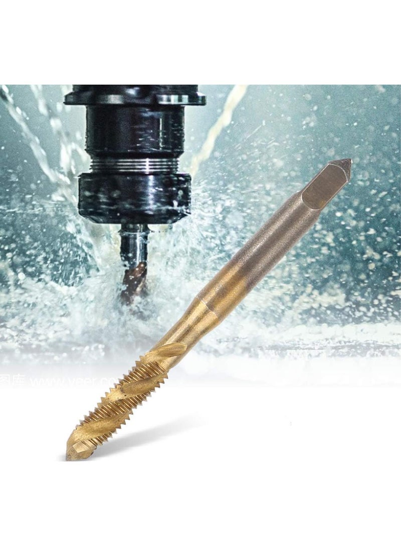 GGOOT 2PCs Screw Tap Hand Tool Hardware Accessory High Speed Steel for Spiral Cobalt Machine - Image 4