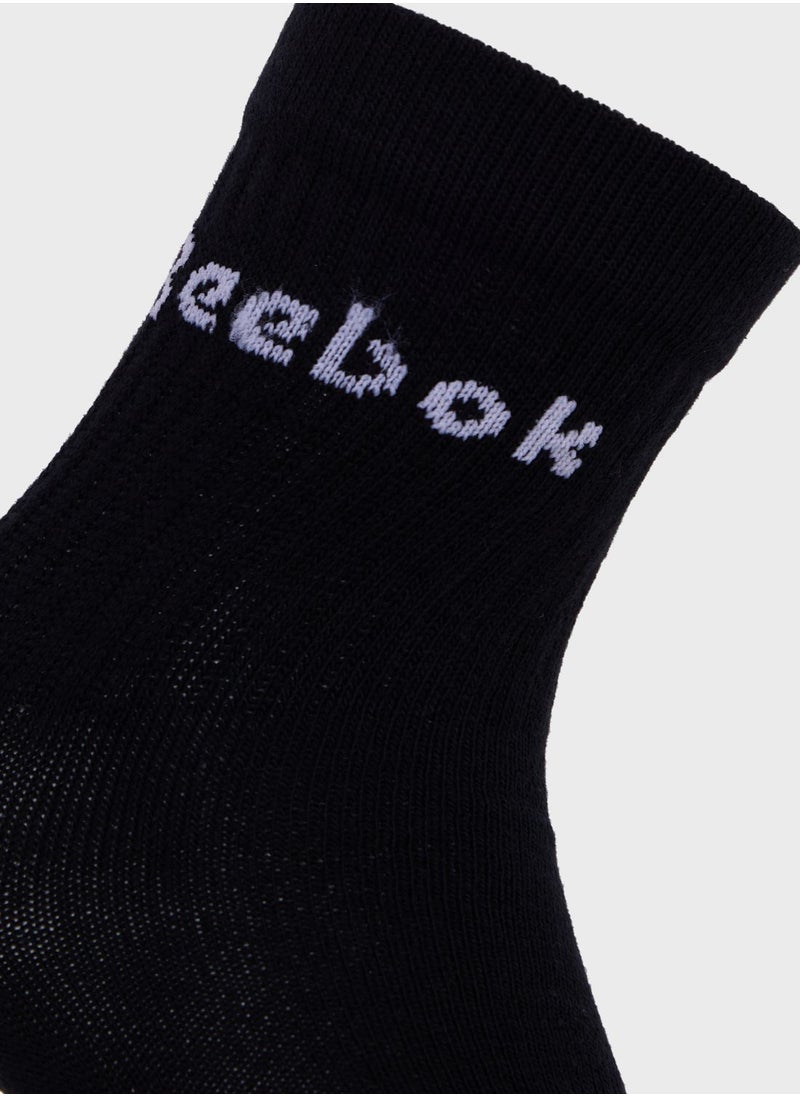 Reebok - 3 Pack Of Act Core Mid Crew Sock - Image 1