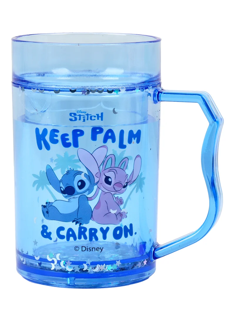 Disney Disney Stitch Plastic Mug With Lid 220ml