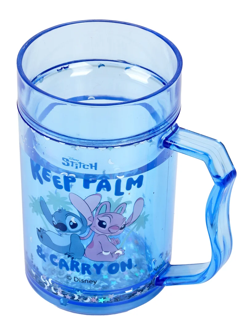 Disney Disney Stitch Plastic Mug With Lid 220ml