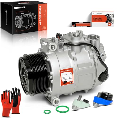 A-Premium Air Conditioner AC Compressor with Clutch Compatible with Mercedes-Benz GL320 2007-2008, R320 ML320 2007-2009, ML350 2010-2011, 3.0L 3.5L - Image 1