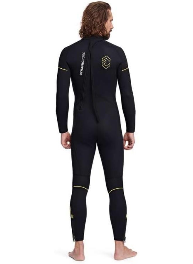DYNAMICNORD DYNAMIC NORD diving FULLSUIT MEN 3MM SL-31 BLACK/YELLOW - Image 2