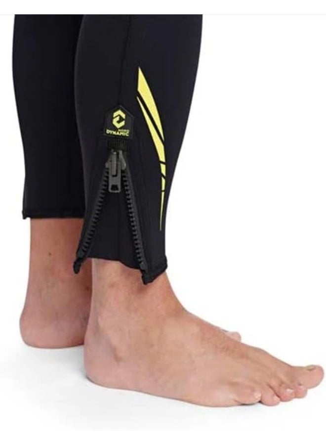 DYNAMICNORD DYNAMIC NORD diving FULLSUIT MEN 3MM SL-31 BLACK/YELLOW - Image 5