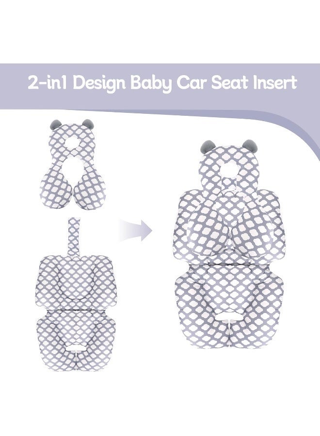 KAKIBLIN Soft Head Neck Support Cushion Pillow for Car Seat, Pushchair, Baby Carrier - Image 2