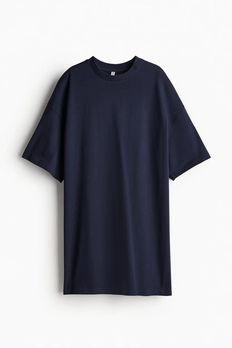 H&M Navy Oversized Dress