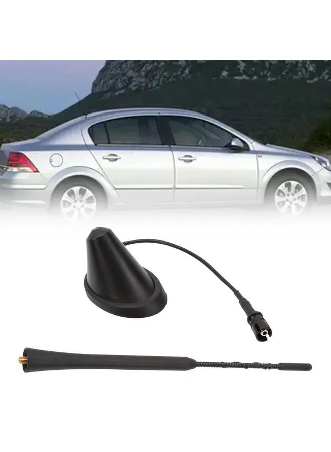 Black Shark Fin Antenna Cover For VW Jetta Bora Golf MK4 1998 2004 Noise Reduction - Image 1