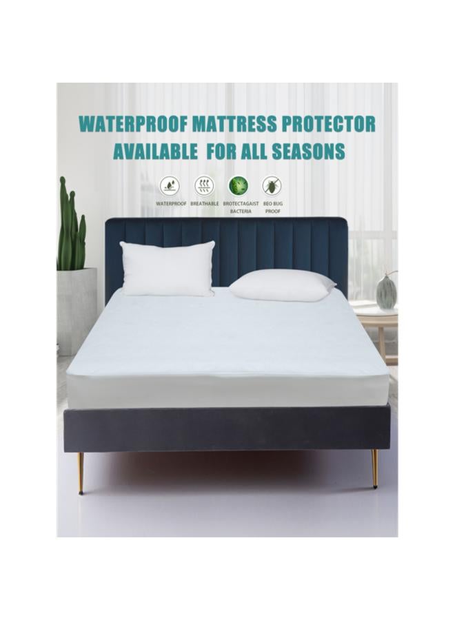 Cannon 2-Piece Waterproof Pillow Cover Protector Set White 50 X 75Cm Cnon Ppq2Pcs - Image 1