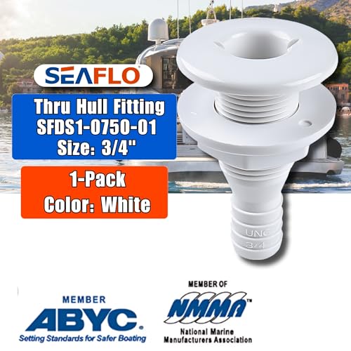 SEAFLO Thru Hull Fittings (3/4") - Image 2