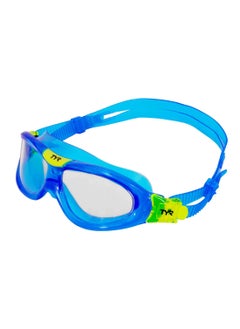 TYR Orion Swim Mak Kids Fit Swimming Goggles For Kids (Blue)  - Image 1