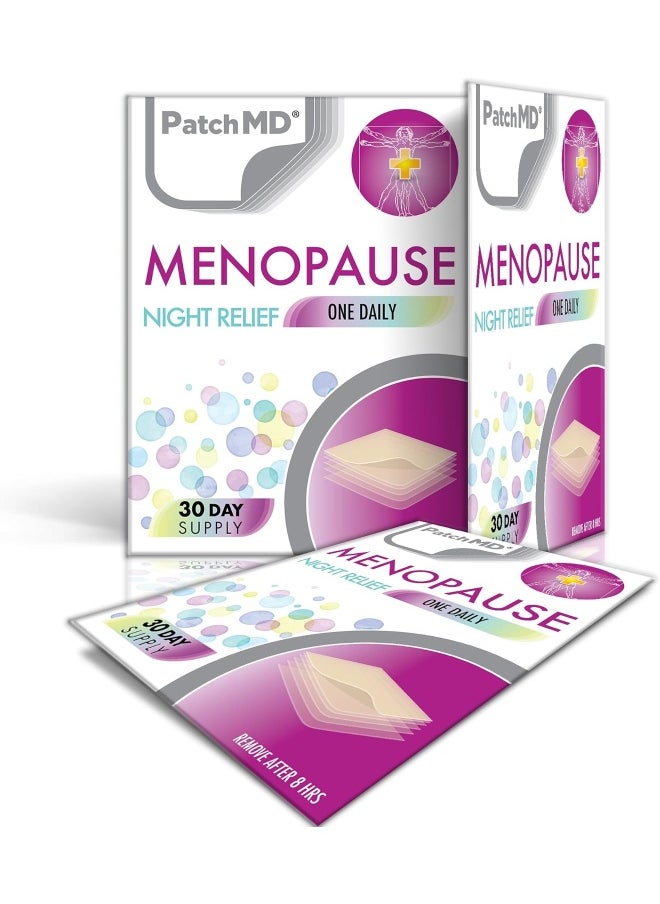PatchMD PATCHMD - Menopause Night Relief - 30 Days Supply  - Image 1