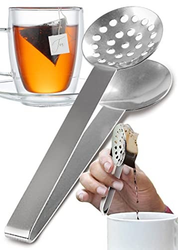 Orblue Stainless Steel Tea-long-handled-strainers 1-Pack - Image 1
