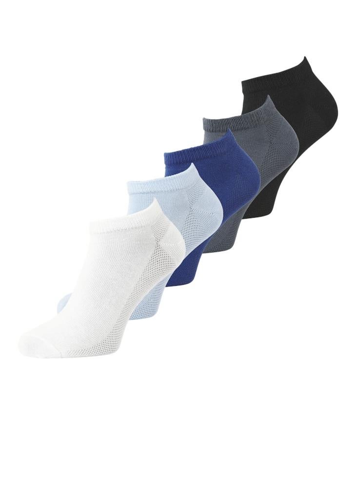 Jack & Jones Junior Kids 5 Pack Tennis Socks - Image 1