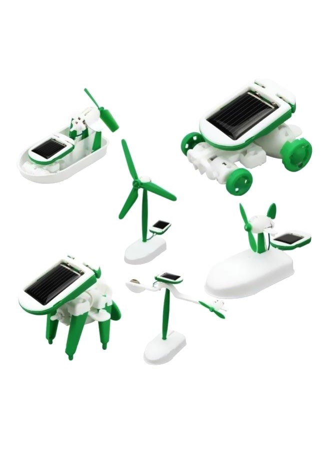 6-In-1 DIY Solar Power Robotic Model Toy Set - Image 1
