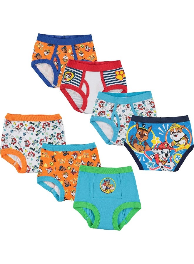 Paw Patrol Boy's Paw Patrol Boys 3pk Training Pants & 4pk Briefs Underwear (pack of 7) - Image 1