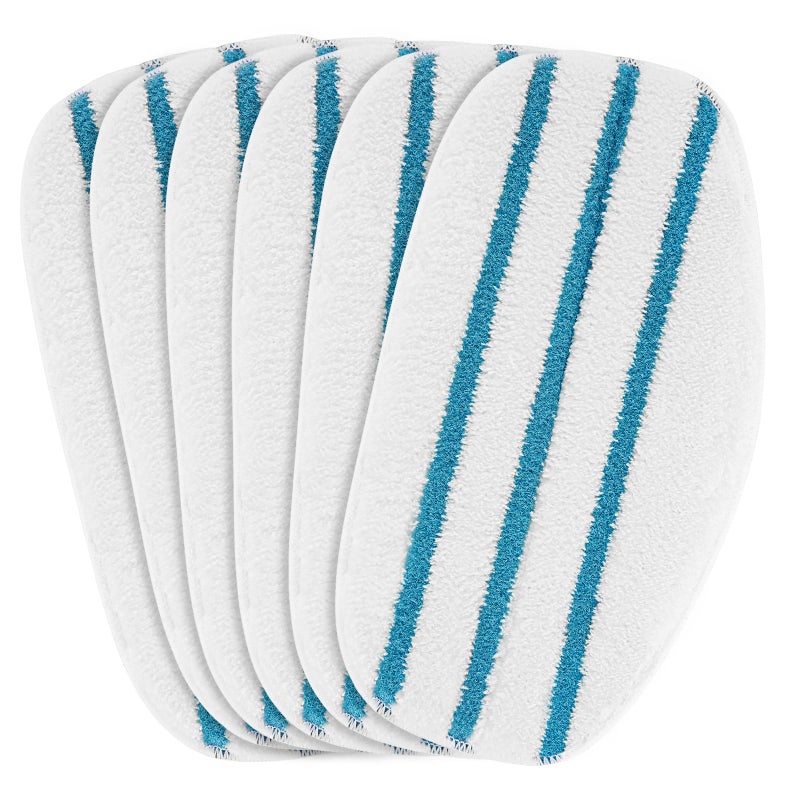 LINNIW 6 Pack Replacement Steam Mop Pads Compatible for PurSteam ThermaPro 10-in-1 - Image 1